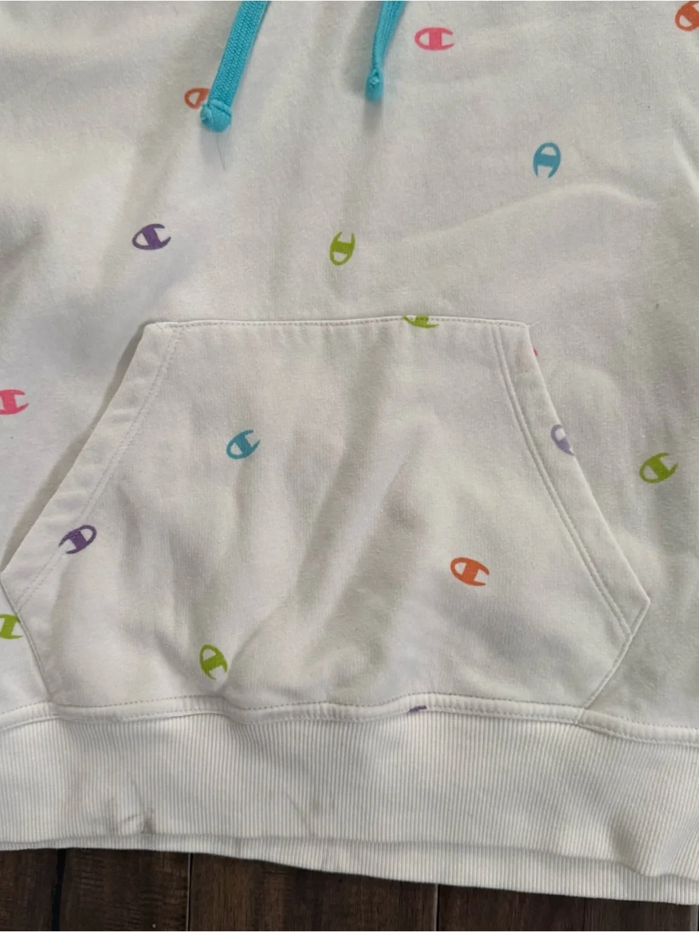 Champion white multicolor